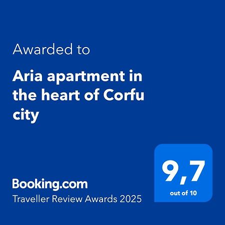 Aria Apartment In The Heart Of Corfu  Exteriör bild